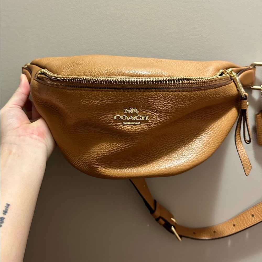 ❌SOLD❌ Coach Brown Belt Bag